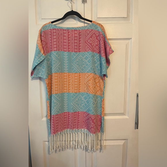 Begonville Tunic Cover up Dress One Size - Picture 8 of 8